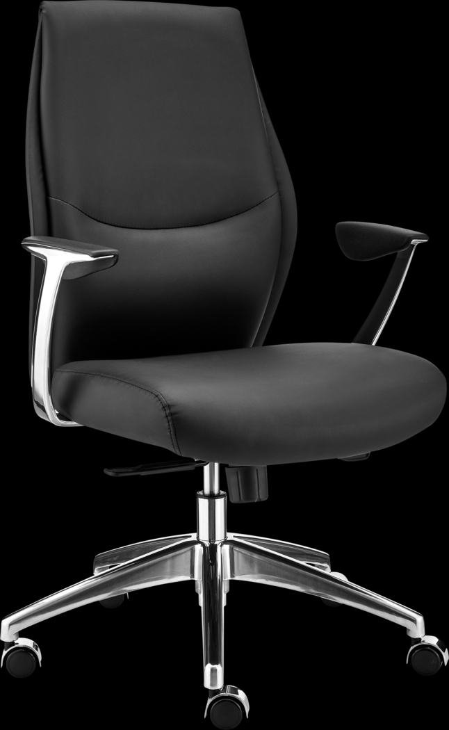 Chrisan Black Office Chair - Thumbnail - Image 3