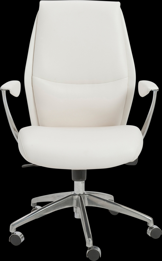 Chrisan White Office Chair - Thumbnail - Image 1
