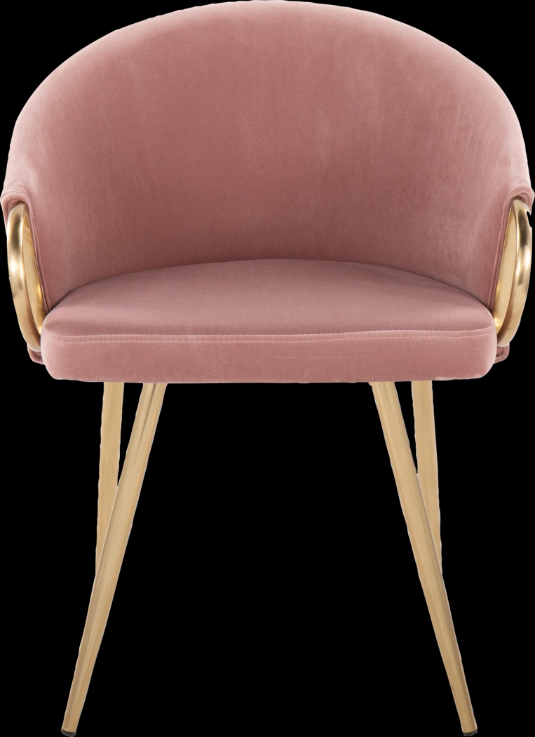 Chrtlyn Pink Side Chair, Set of 2 - Thumbnail - Image 3