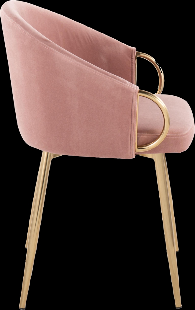 Chrtlyn Pink Side Chair, Set of 2 - Thumbnail - Image 7