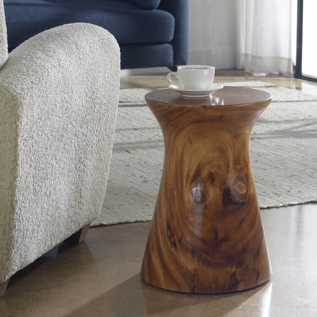 Chryse Natural Accent Table - Thumbnail - Image 2