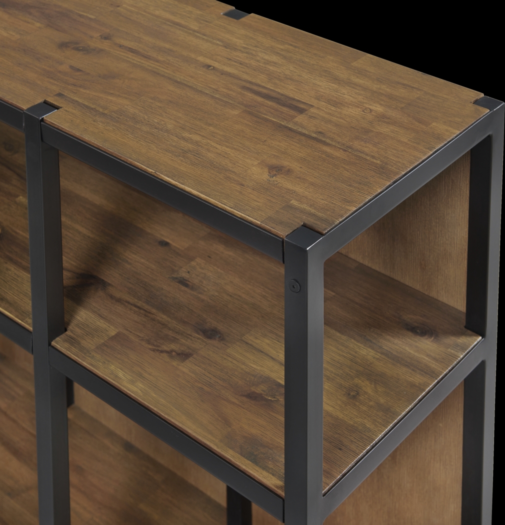 Churrea Brown L Desk with Storage - Thumbnail - Image 10