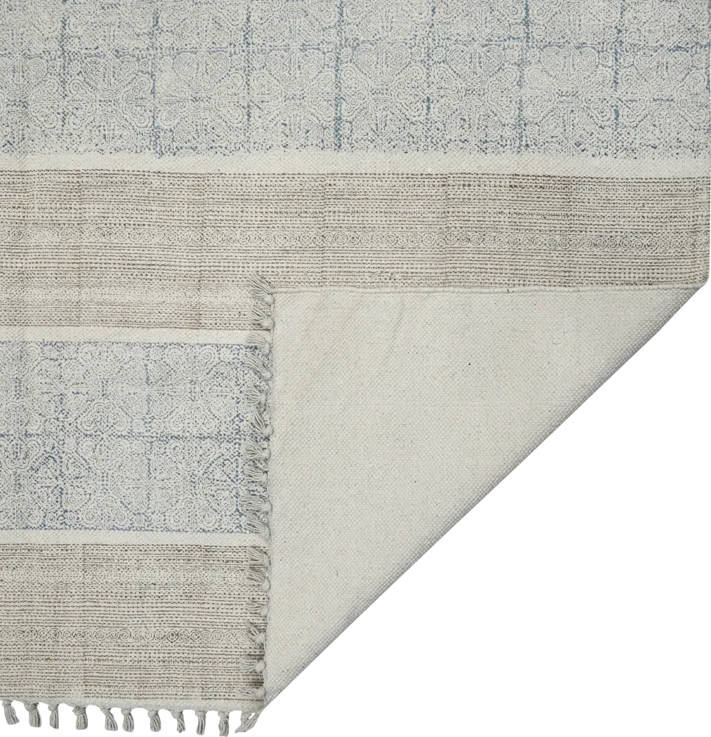 Ciane Blue 5' x 7'6 Rug - Thumbnail - Image 5