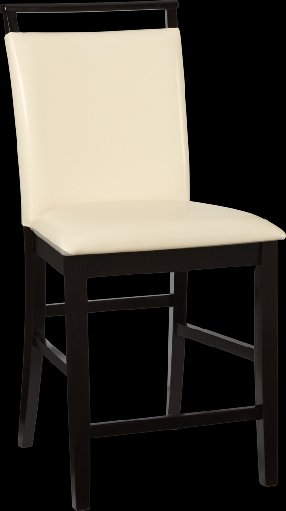 Ciara Cream Counter Height Stool - Thumbnail - Image 1