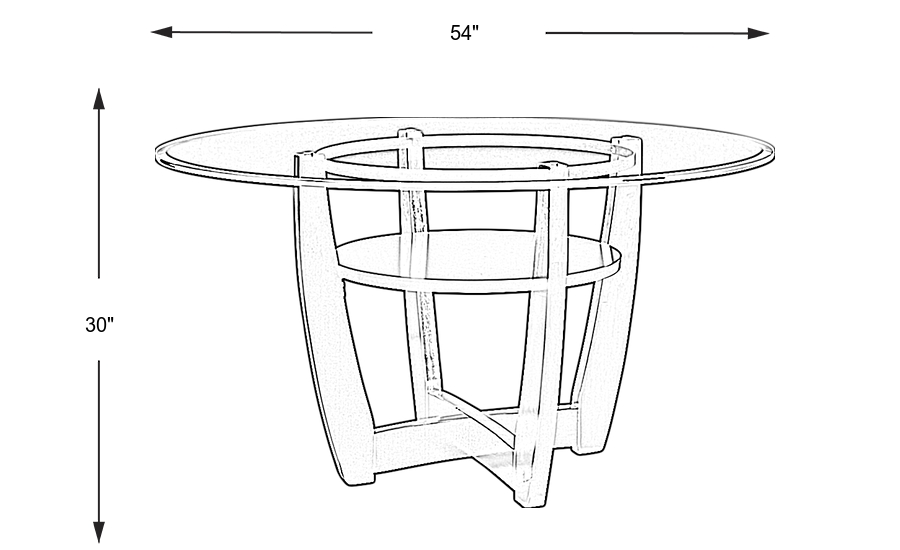 Dimension Image. Please refer to the Dimension Tab on this page for dimension details.