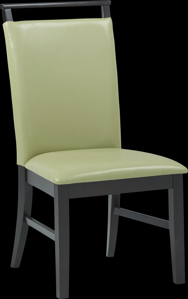 Ciara Green Side Chair - Thumbnail - Image 1