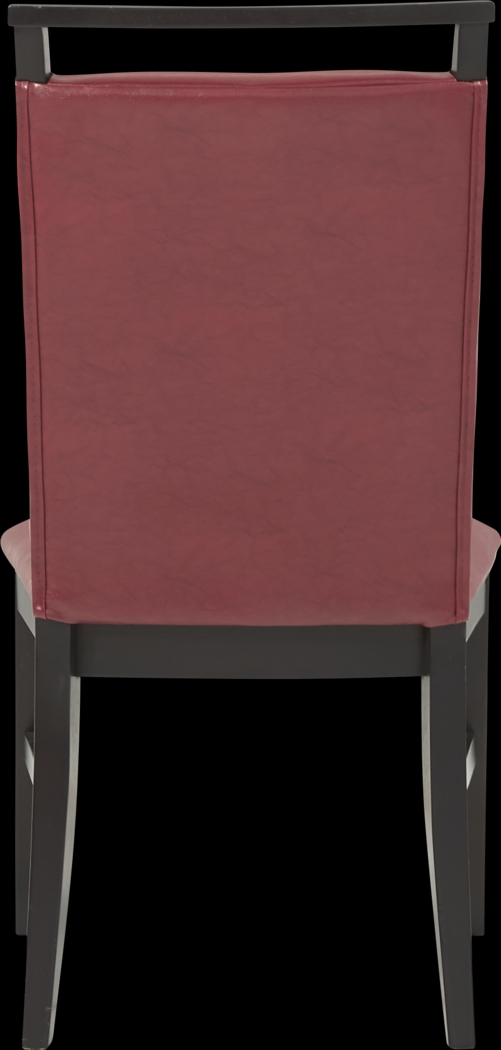 Ciara Red Side Chair - Thumbnail - Image 3