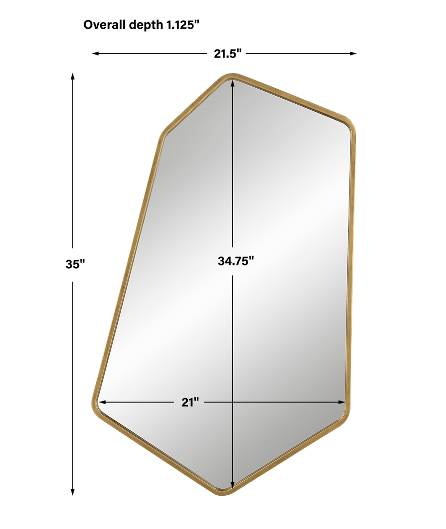 Ciceroo Gold Wall Mirror - Thumbnail - Image 7