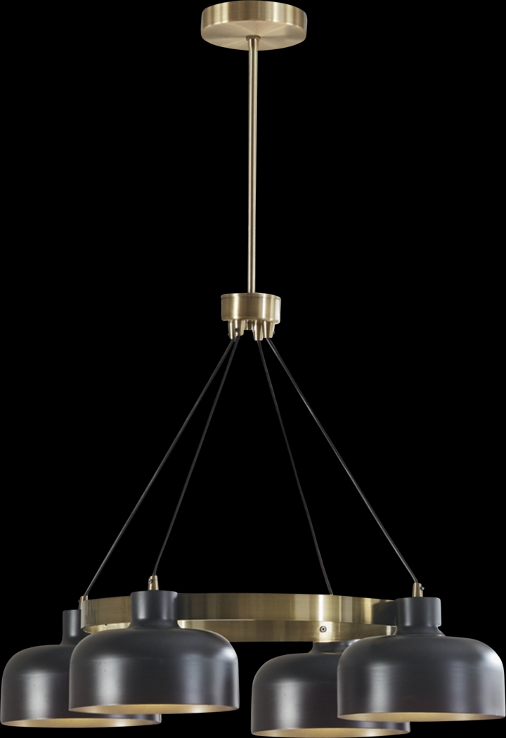 Cicotte Park Black Chandelier - Thumbnail - Image 1