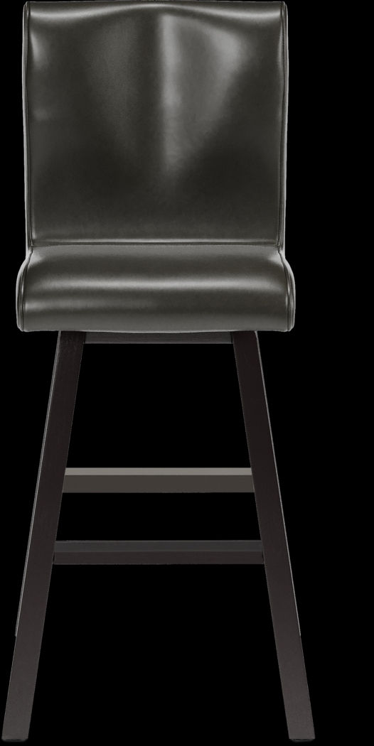 Cider Creek Chocolate 4 Pc Bar Height Dining Room With Gray Stools - Thumbnail - Image 6