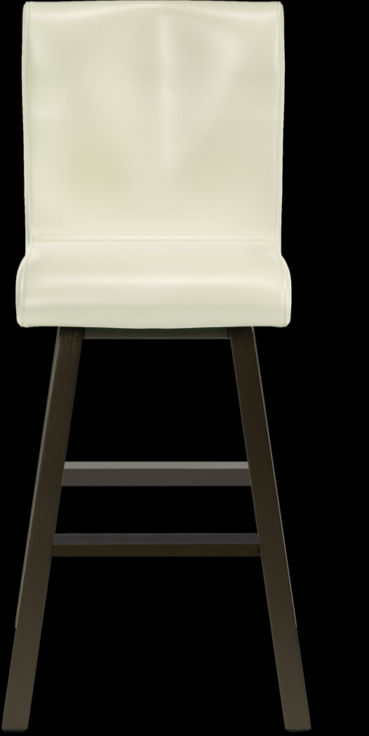 Cider Creek Chocolate 4 Pc Bar Height Dining Room With Vanilla Stools and Curved Bench - Thumbnail - Image 10