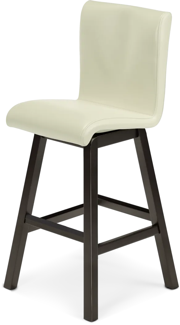 Cider Creek Chocolate 4 Pc Bar Height Dining Room With Vanilla Stools - Thumbnail - Image 5