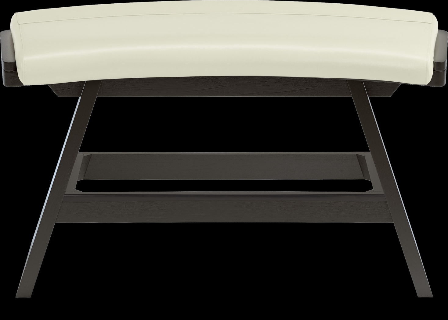 Cider Creek Chocolate 4 Pc Bar Height Dining Room With Vanilla Stools and Curved Bench - Thumbnail - Image 6