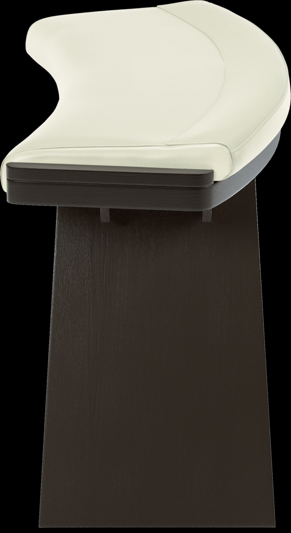 Cider Creek Chocolate 4 Pc Bar Height Dining Room With Vanilla Stools and Curved Bench - Thumbnail - Image 7