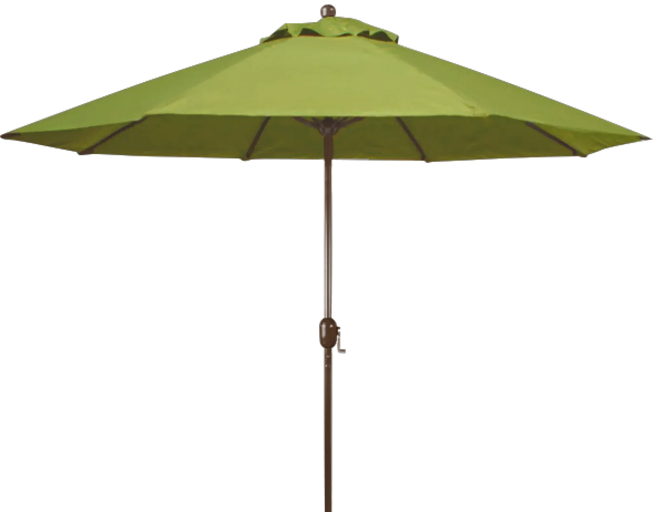 Cien 9' Octagon Outdoor Green Umbrella - Thumbnail - Image 1