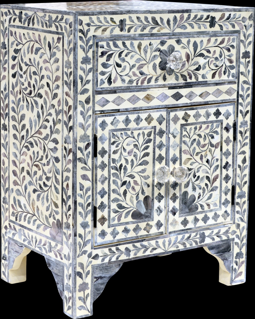 Cilanco Gray Accent Cabinet - Thumbnail - Image 1