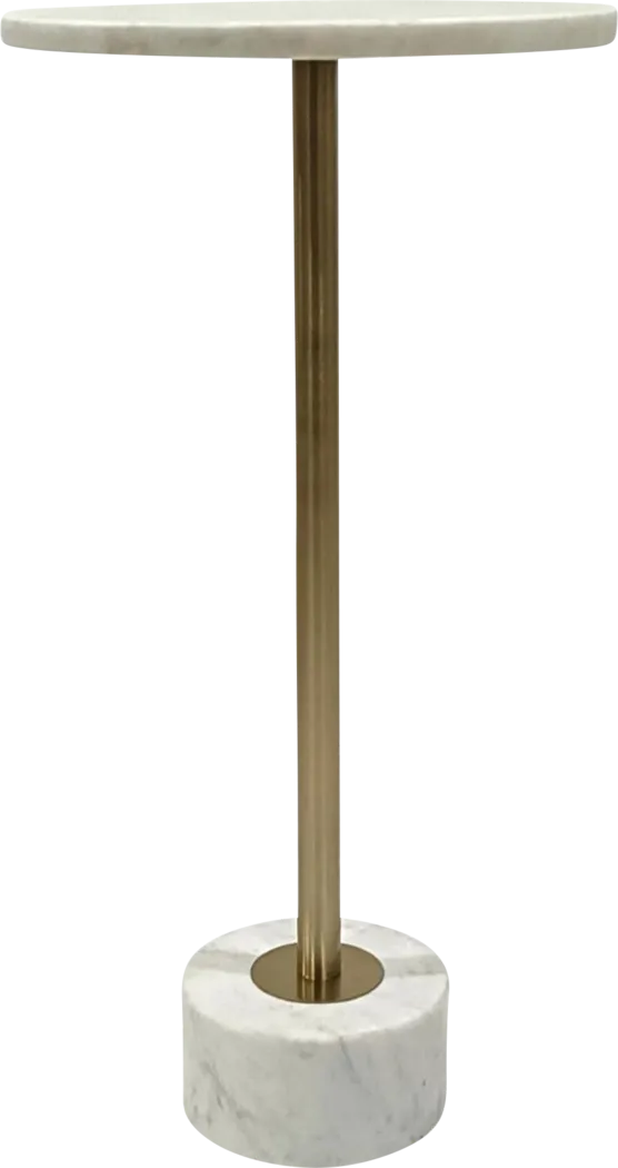 Cileya Gold/White Accent Table - Thumbnail - Image 4