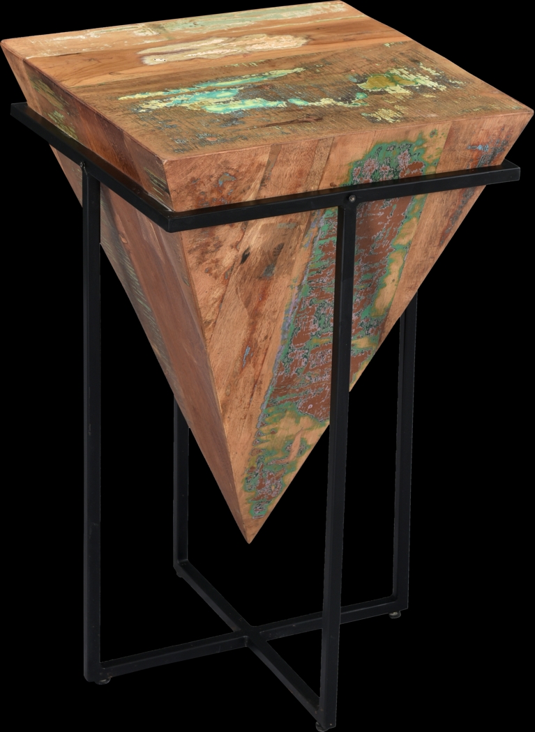 Cimaaron Brown Accent Table - Thumbnail - Image 1
