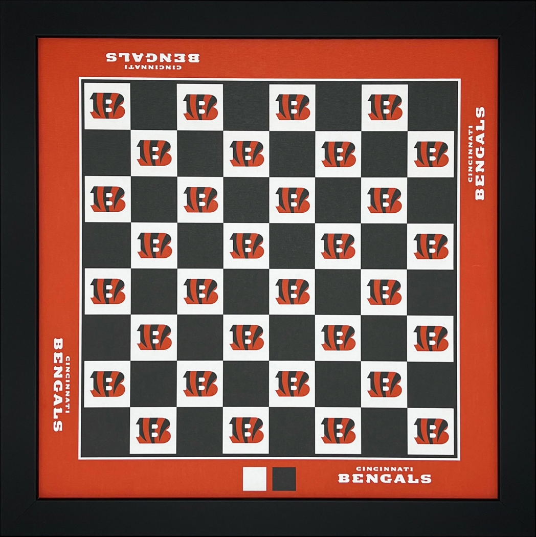Cincinnati Bengals Wall Chess Set - Thumbnail - Image 1