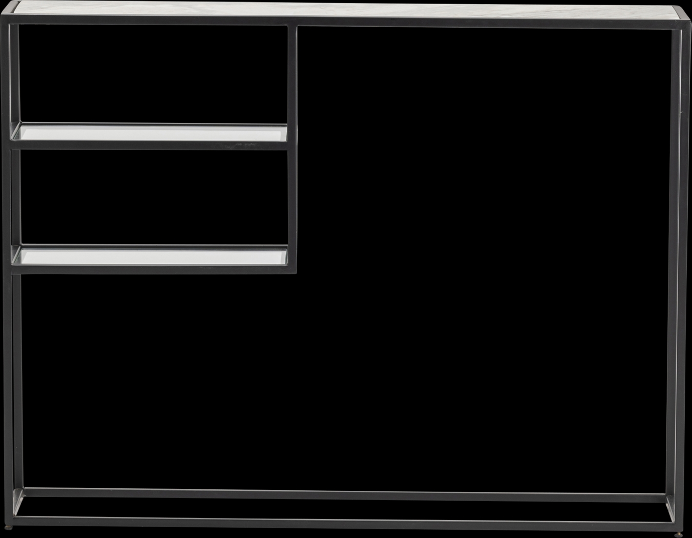 Cinderhall White Sofa Table - Thumbnail - Image 2