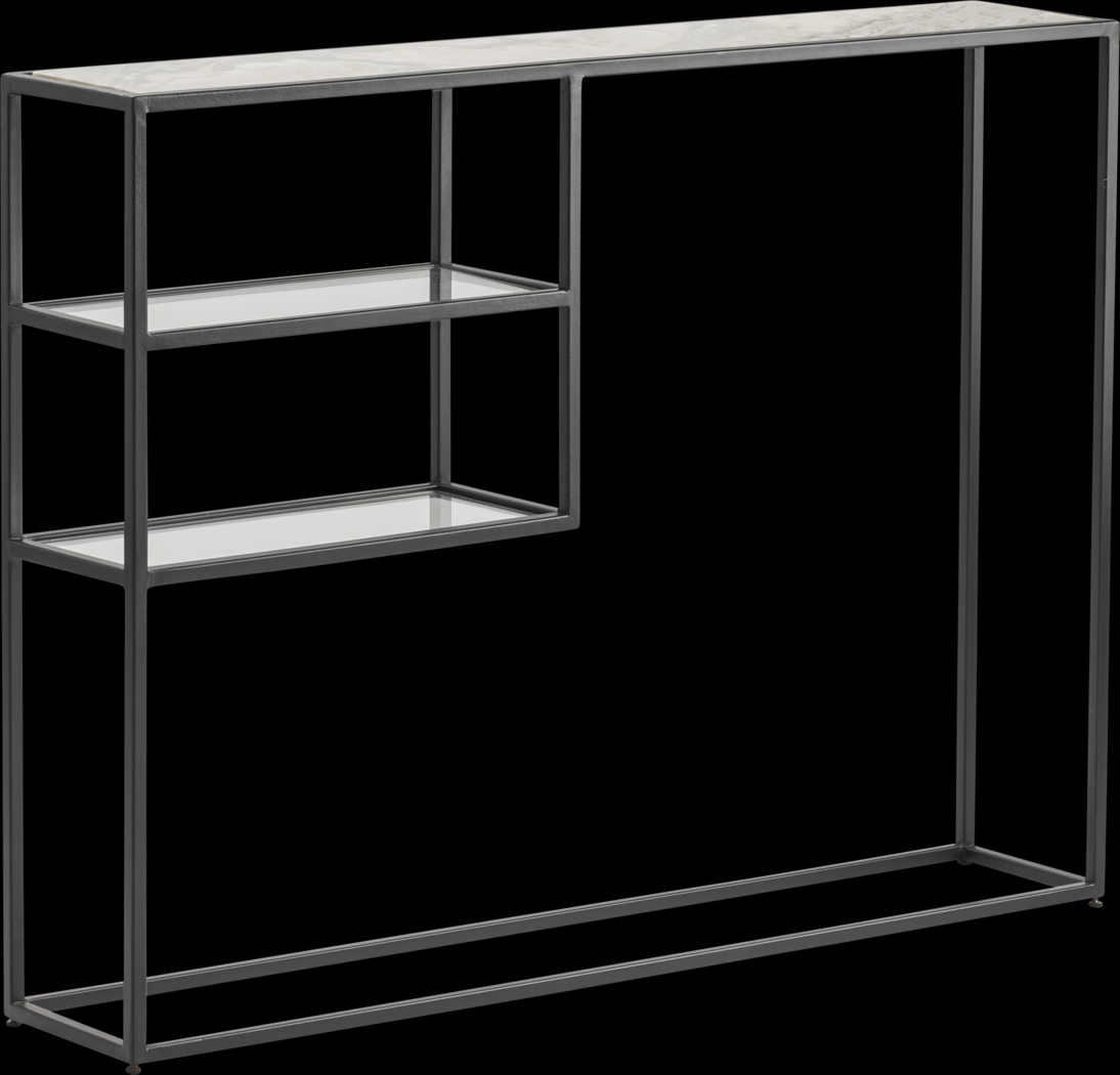Cinderhall White Sofa Table - Thumbnail - Image 1