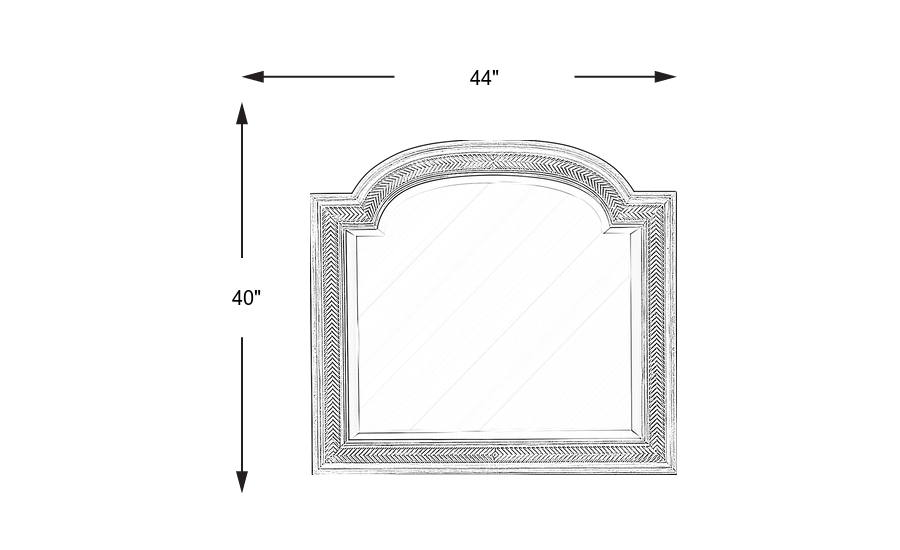 Dimension Image. Please refer to the Dimension Tab on this page for dimension details.