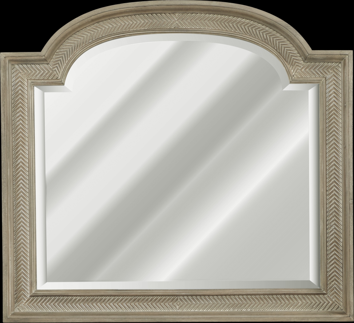 Cindy Crawford Home Abbington Gray 7 Pc King Panel Bedroom - Thumbnail - Image 7