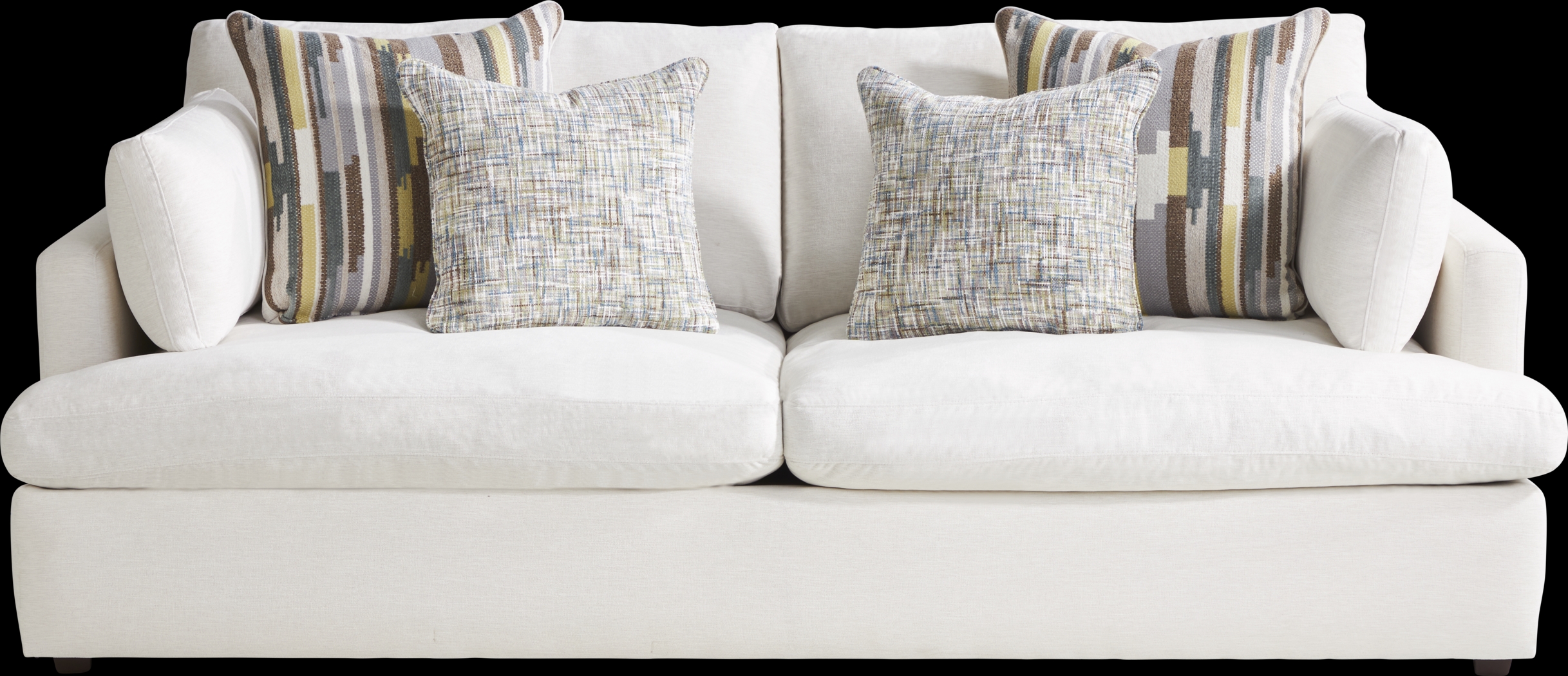 Aldon Park White Sofa - Thumbnail - Image 1