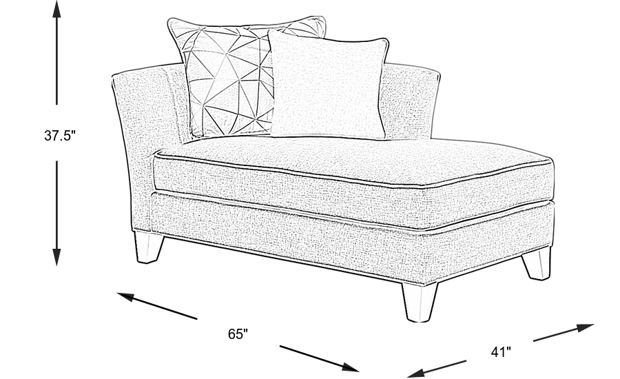 Dimension Image. Please refer to the Dimension Tab on this page for dimension details.