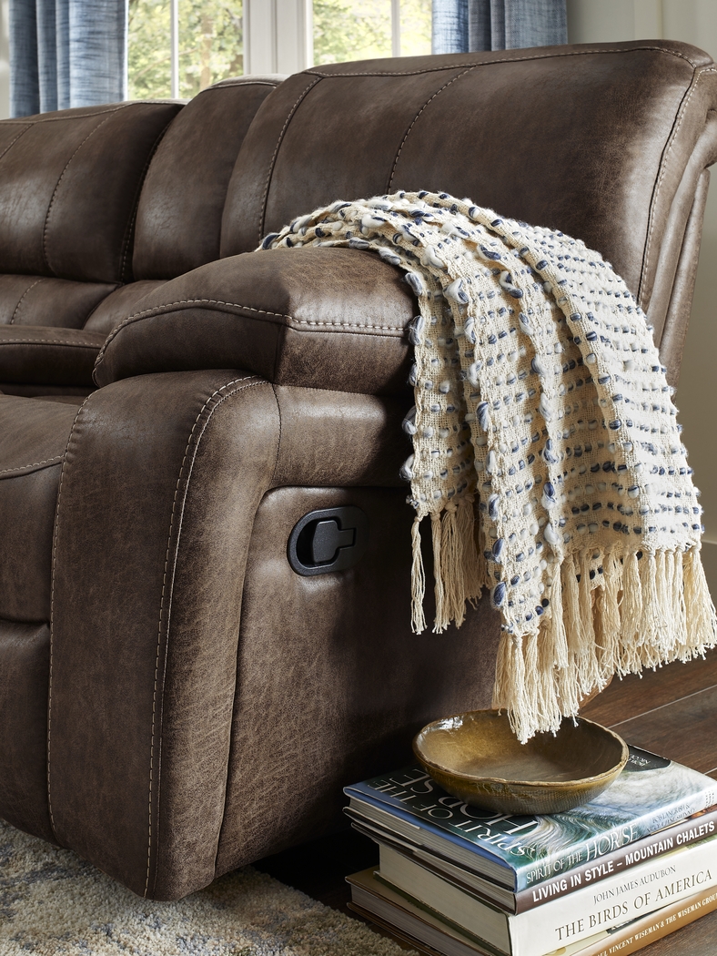 Cindy Crawford Home Alpen Ridge Brown 5 Pc Reclining Living Room - Thumbnail - Image 8