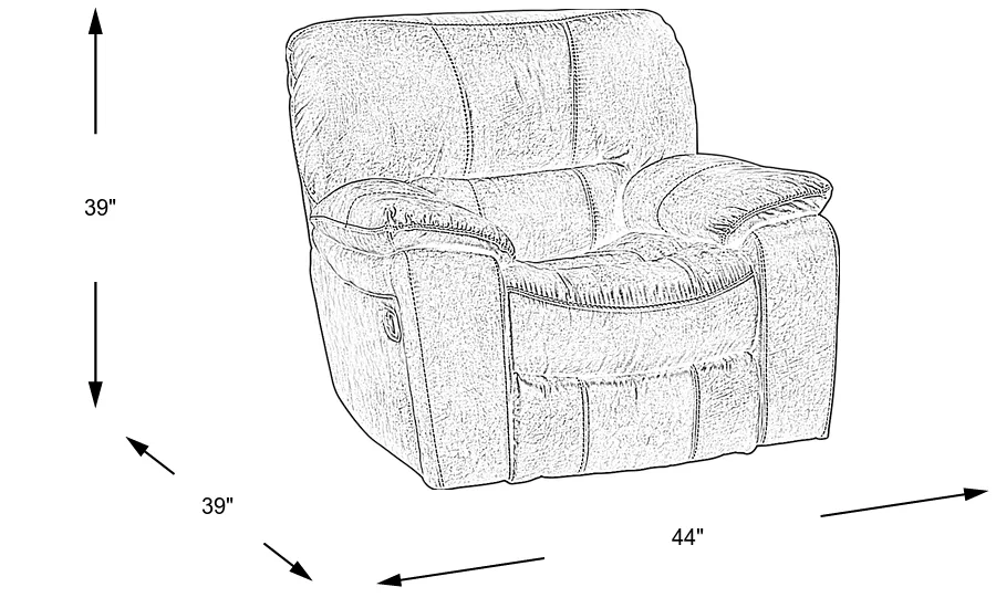 Dimension Image. Please refer to the Dimension Tab on this page for dimension details.