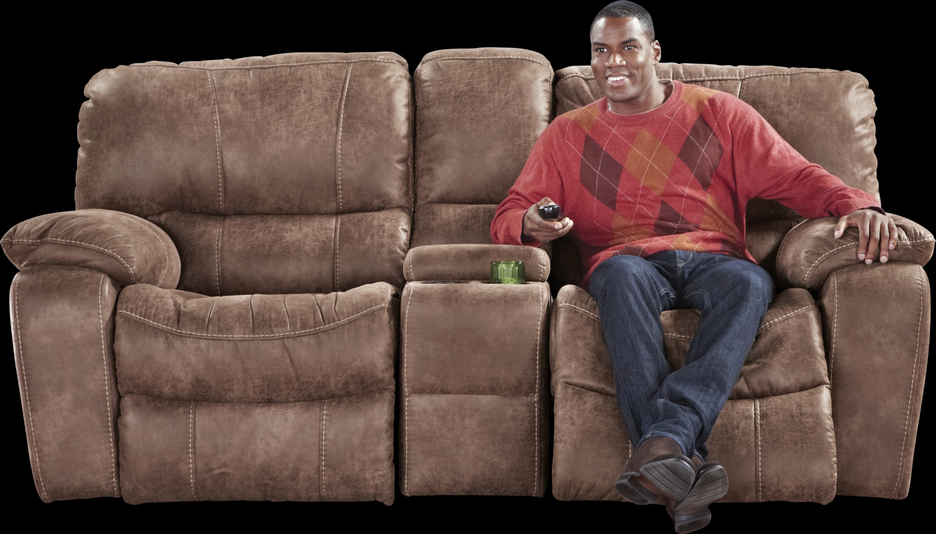 Alpen Ridge Silt 5 Pc Reclining Living Room - Thumbnail - Image 7