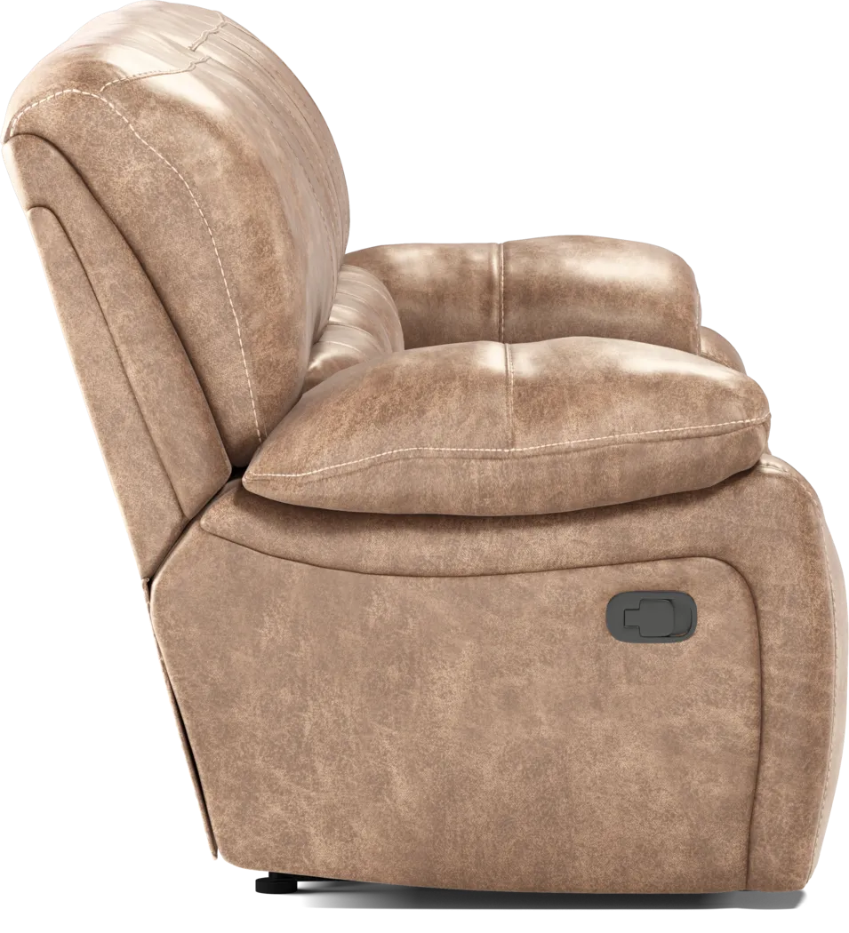 Cindy Crawford Home Alpen Ridge Tan 3 Pc Living Room with Reclining Sofa - Thumbnail - Image 5