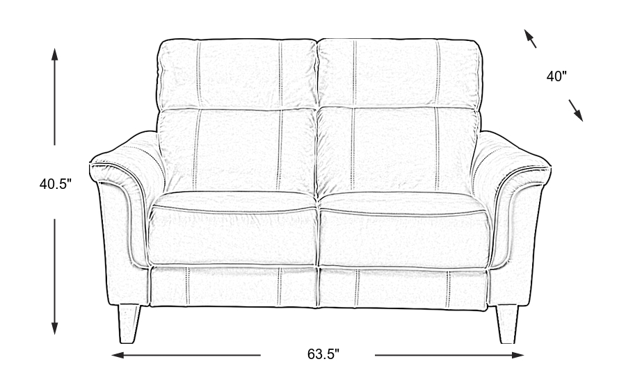 Dimension Image. Please refer to the Dimension Tab on this page for dimension details.