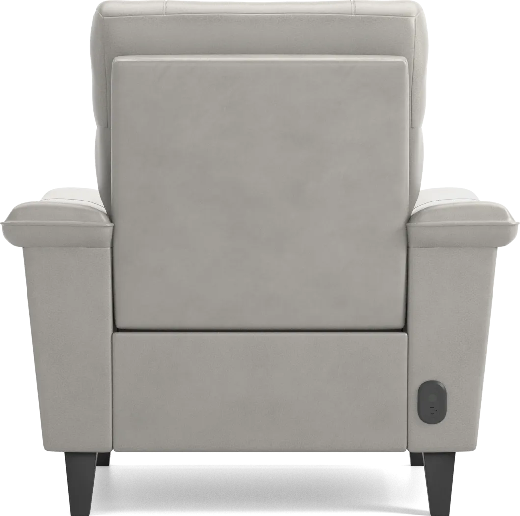 Cindy Crawford Home Avezzano Stone Dual Power Recliner - Image 7