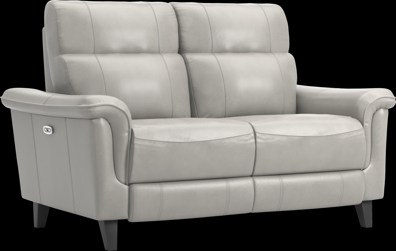 Avezzano Stone Leather 5 Pc Dual Power Reclining Living Room - Thumbnail - Image 7