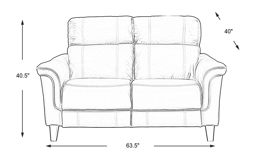 Dimension Image. Please refer to the Dimension Tab on this page for dimension details.