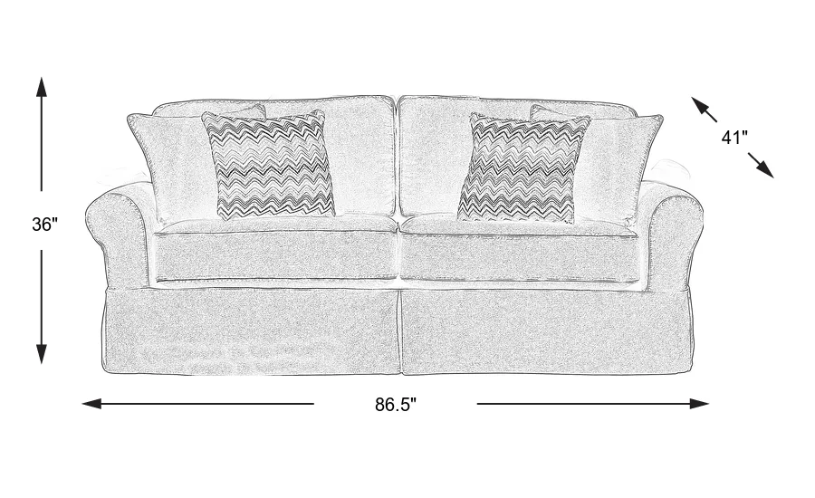 Dimension Image. Please refer to the Dimension Tab on this page for dimension details.