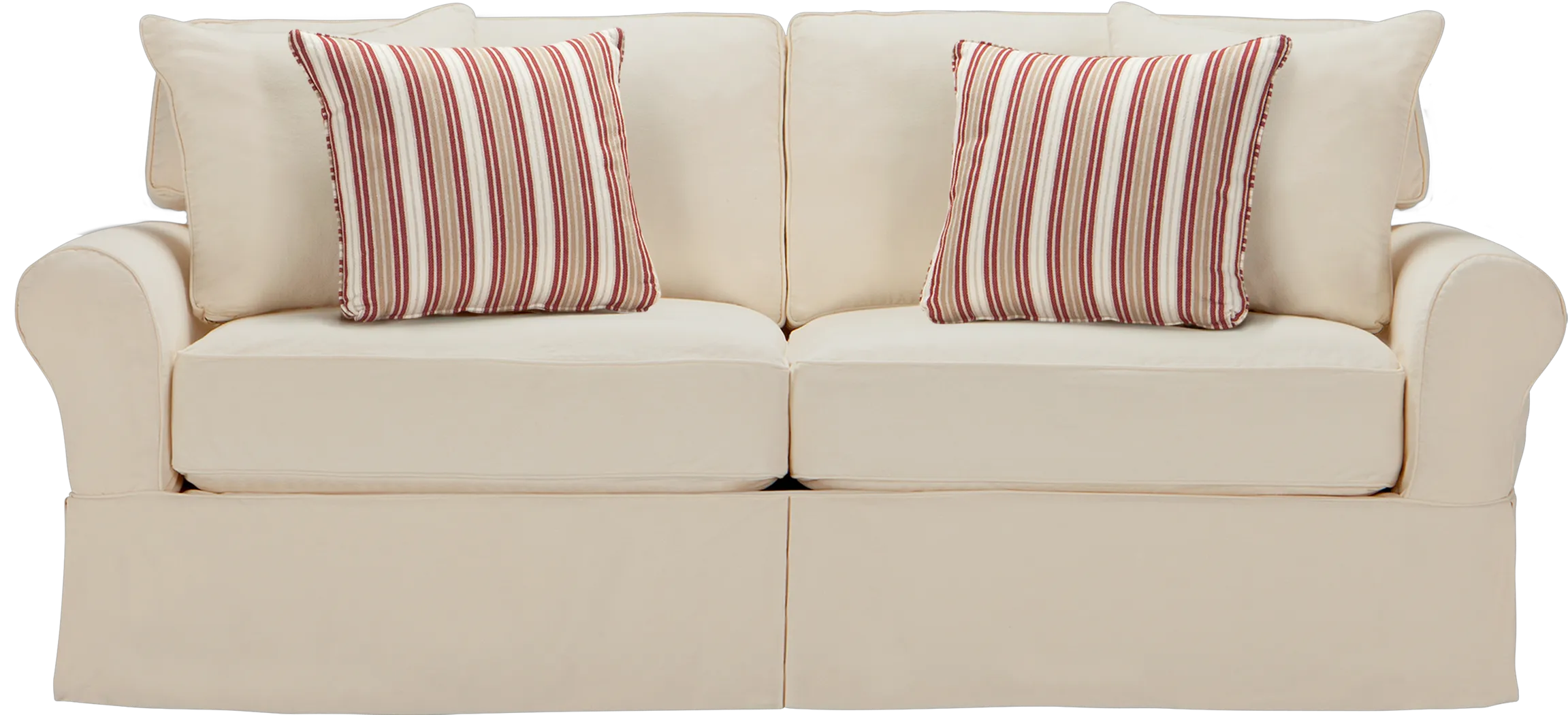 Cindy Crawford Home Beachside Natural Denim Sofa - Thumbnail - Image 1