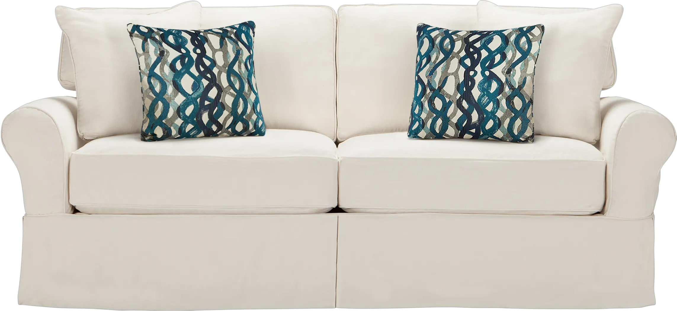 Cindy Crawford Home Beachside Natural Sofa - Thumbnail - Image 1