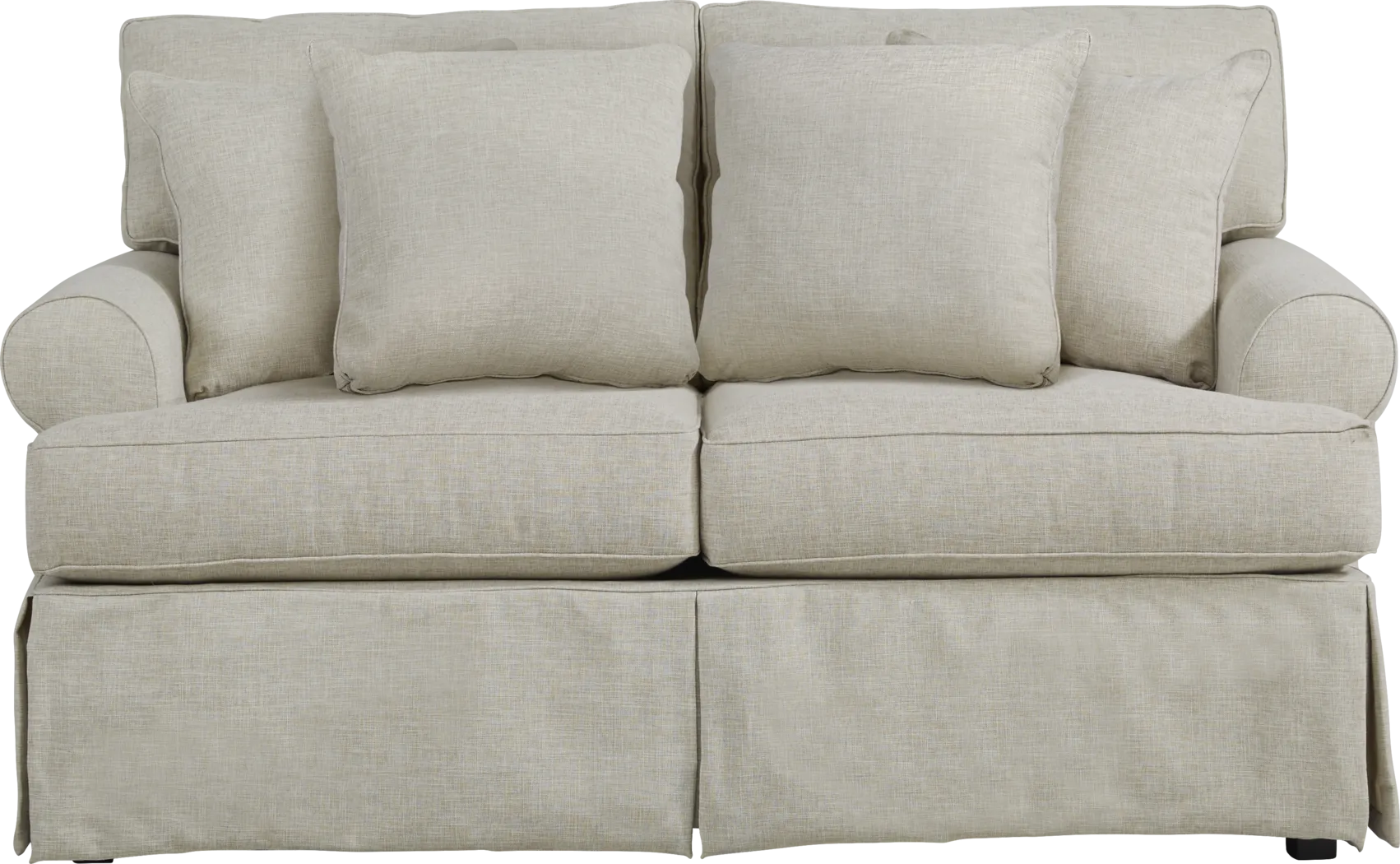 Beachside Walk Linen Loveseat - Thumbnail - Image 1