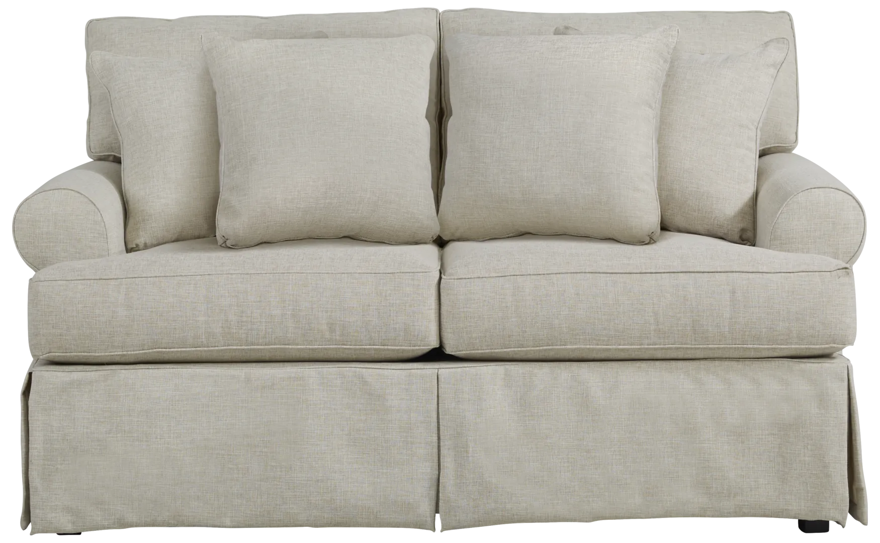 linen loveseat