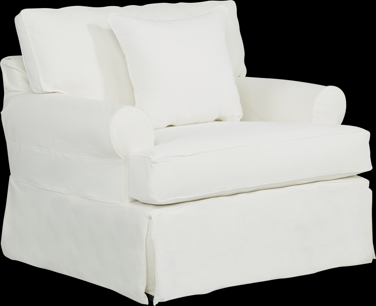 Cindy Crawford Home Beachside Walk White Denim 8 Pc Living Room - Thumbnail - Image 6