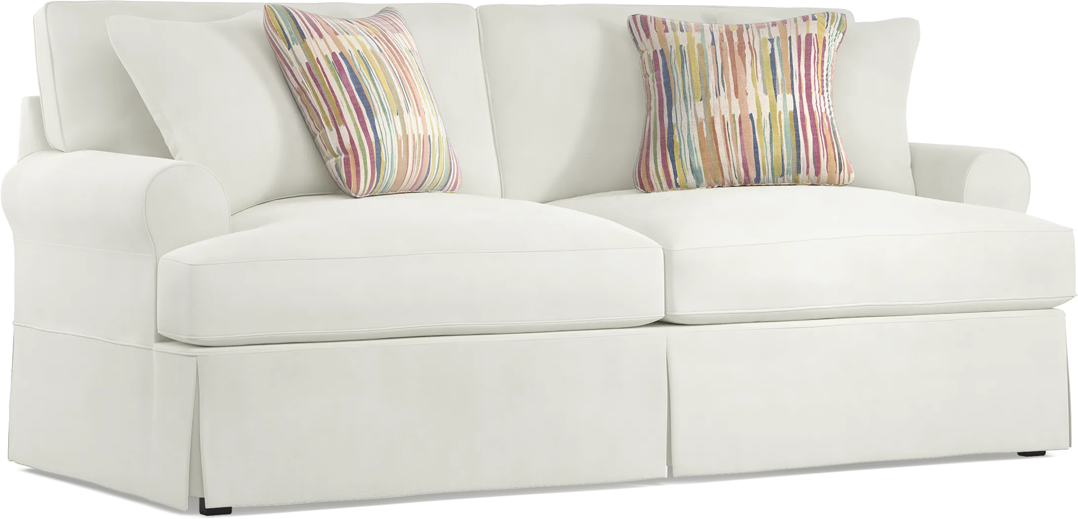 Beachside Walk White Sofa - Thumbnail - Image 2