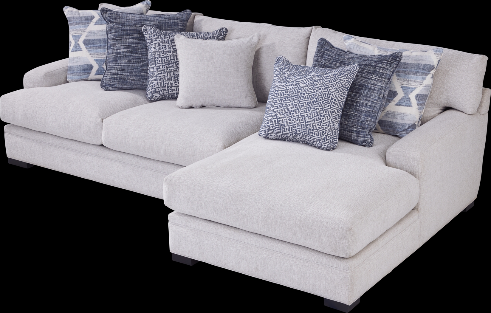 Bedford Park Ivory 2 Pc Sectional - Thumbnail - Image 3