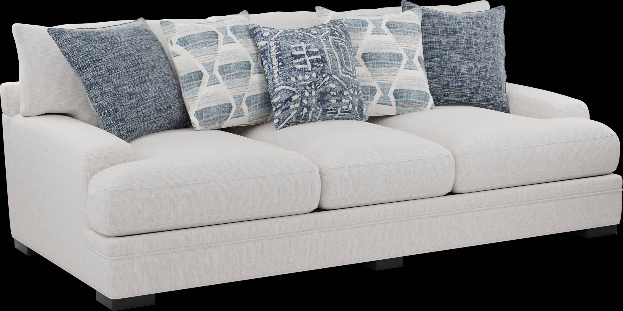 Bedford Park Ivory Sofa - Thumbnail - Image 2