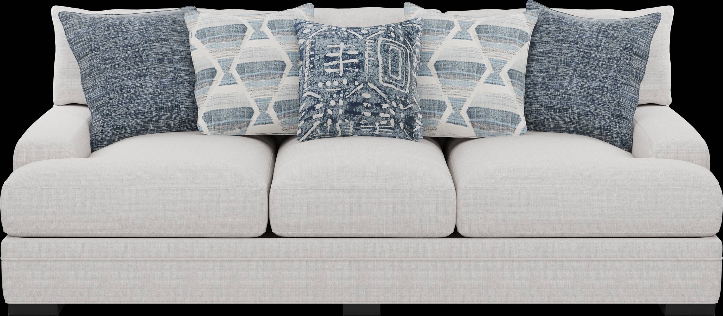 Bedford Park Ivory Sofa - Thumbnail - Image 1