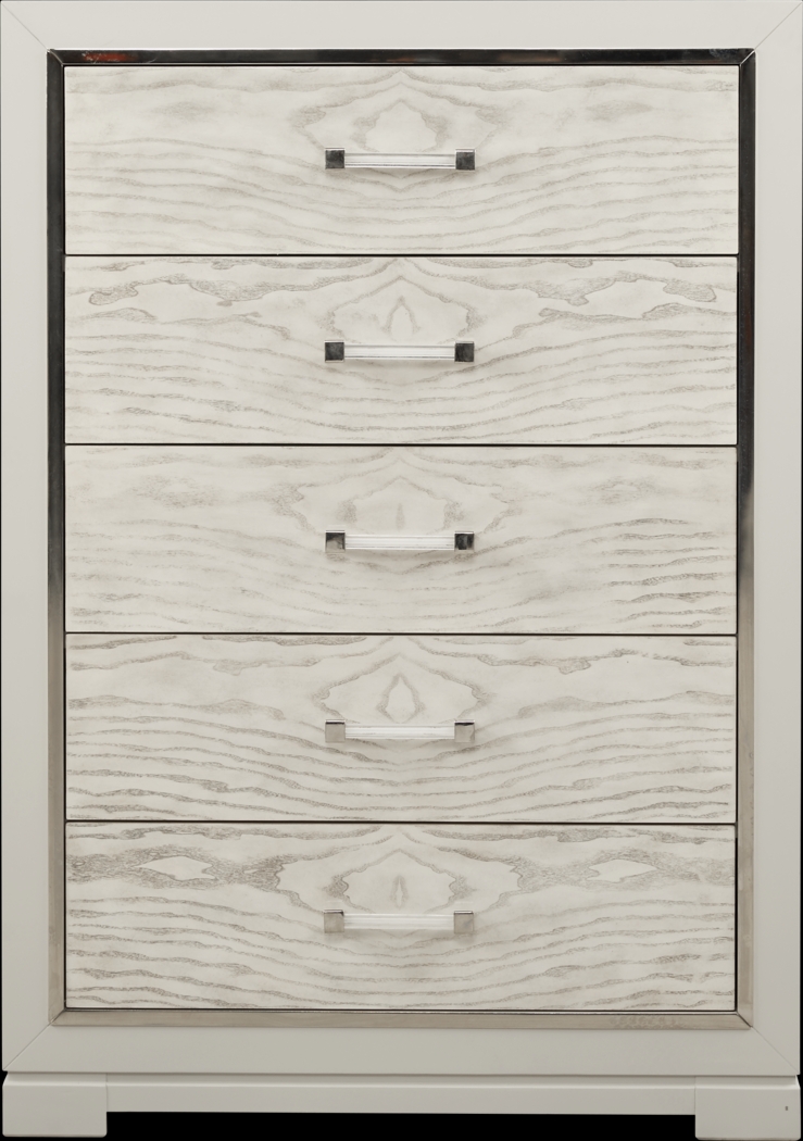 Cindy Crawford Home Bel Air Ivory 8 Pc Queen Panel Bedroom - Thumbnail - Image 6