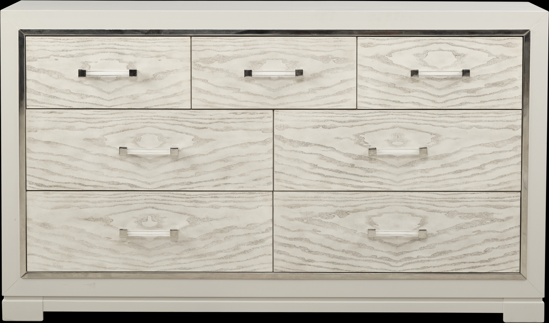 Cindy Crawford Home Bel Air Ivory 8 Pc Queen Panel Bedroom - Thumbnail - Image 4