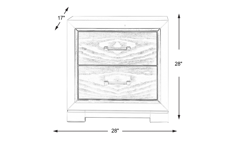 Dimension Image. Please refer to the Dimension Tab on this page for dimension details.
